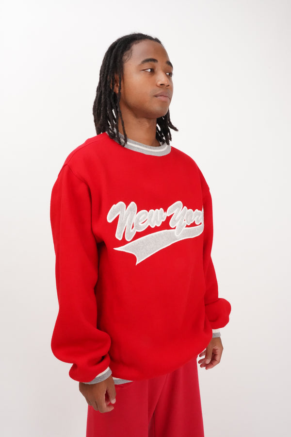 "PJ mark" -"NEW YORK" C/N Sweat-