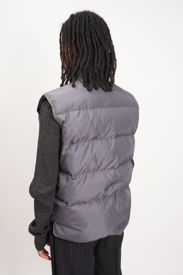 90's "Eddie Bauer" -Nylon Down Vest-