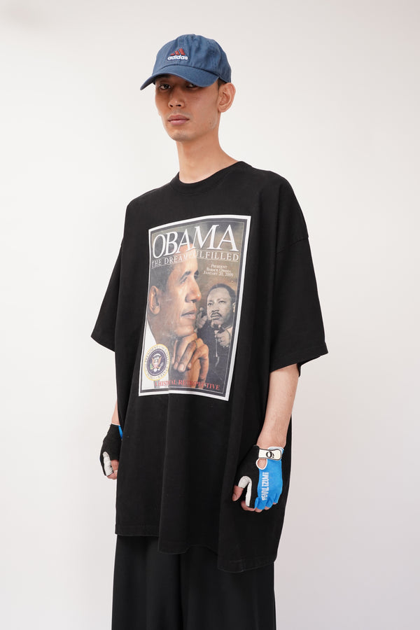 "JOHN SON“ -"Obama the Dream Fulfilled” Magazine Cover Printed Big Tee-