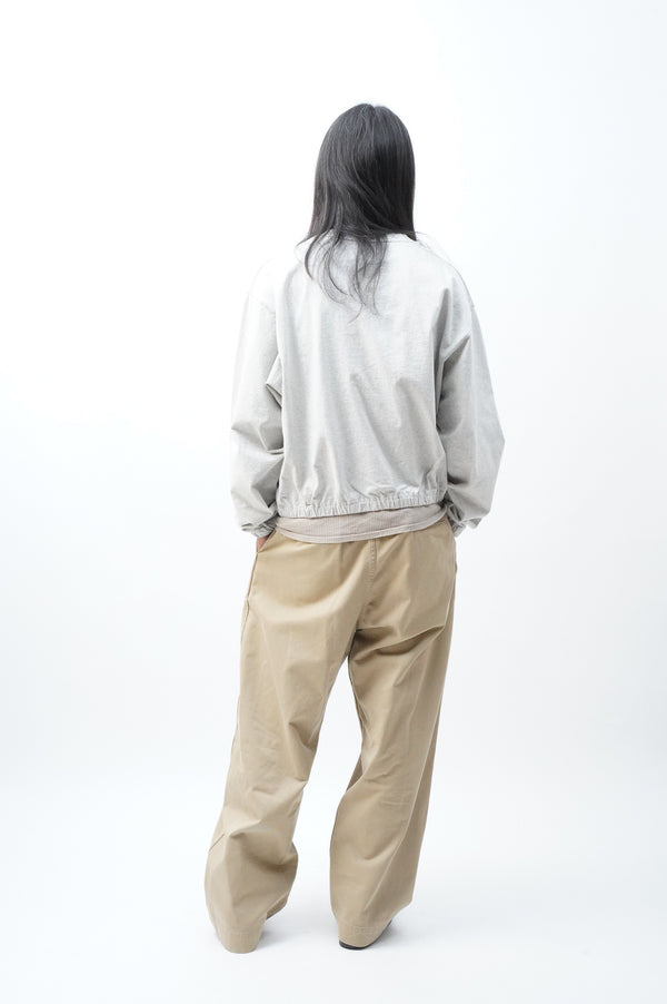 “UNITED POWERS OF GOODTIME, Mars, MANHOLE” -Gathered long sleeve-