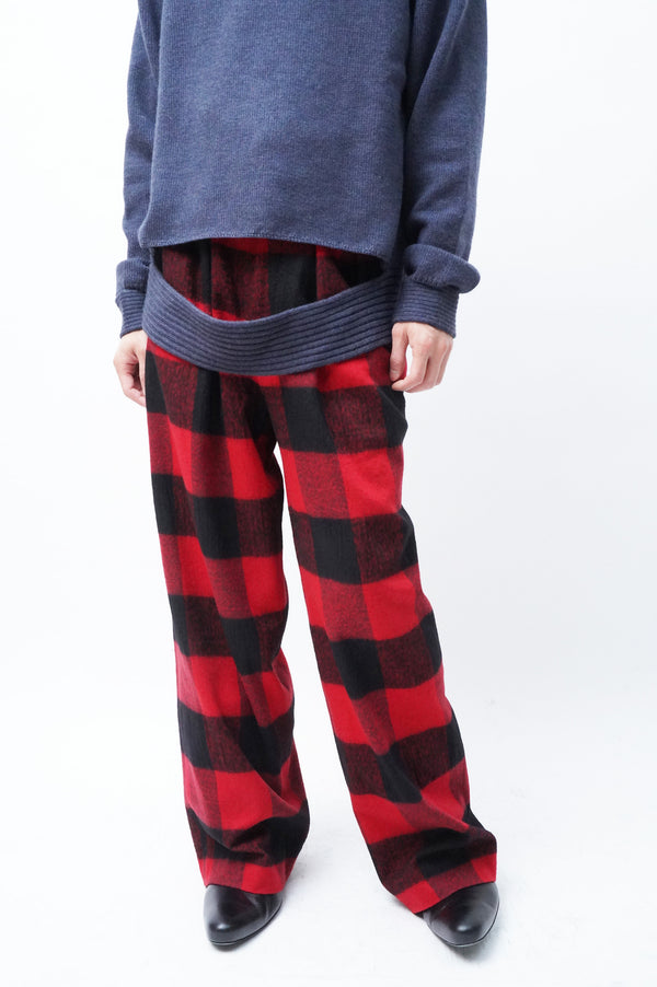 "HELMUT LANG" -Designed Wool Knit Sweater-