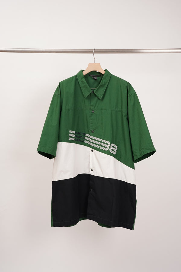 90's "Marithé François Girbaud" -Logo Embroidery S/S Shirts-