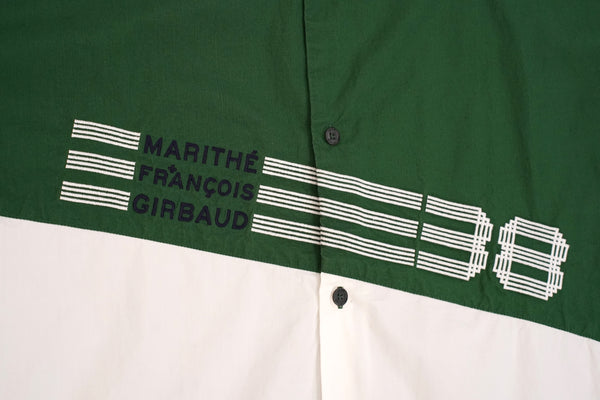 90's "Marithé François Girbaud" -Logo Embroidery S/S Shirts-