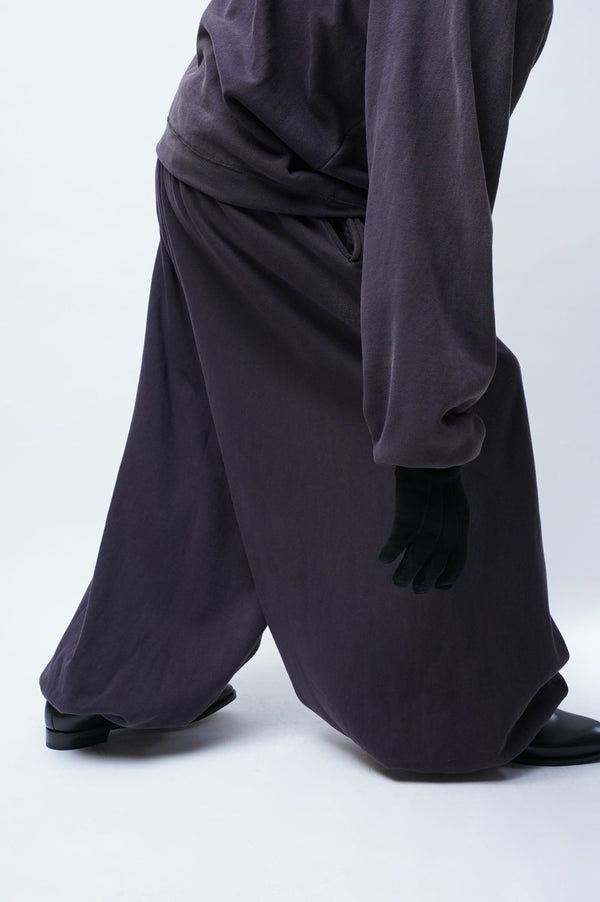 ZOOM -Distressed Sweat Zouave Pants-