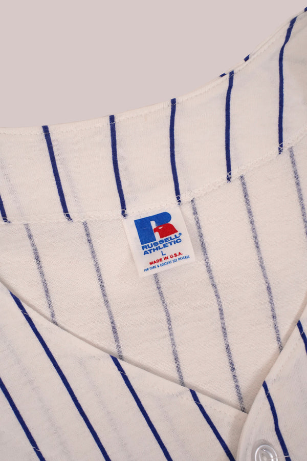 80's "CHICAGO CUBS" -Spangle Logo S/S Baseball Shirts-