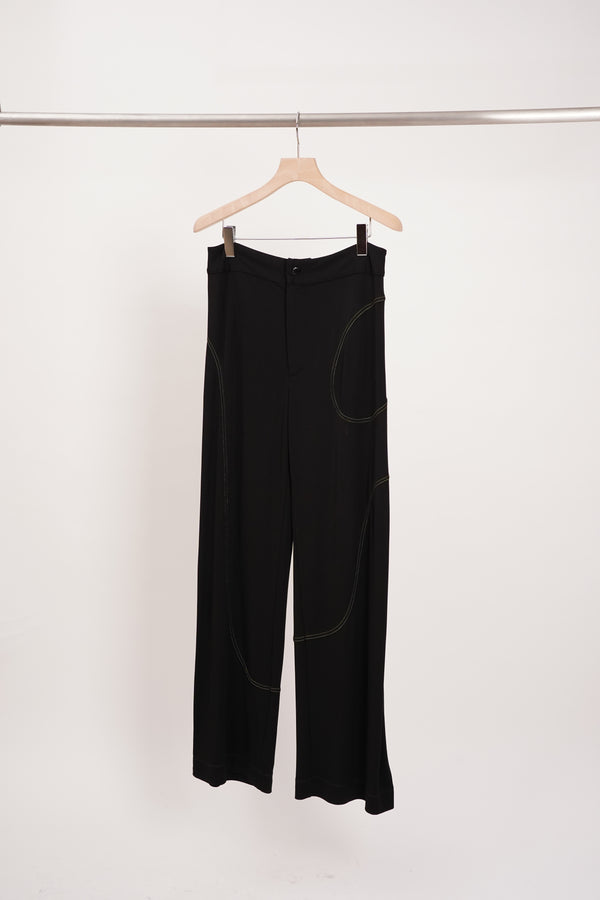 "Eckhaus Latta" -Designed Stretch Jersey Pants-