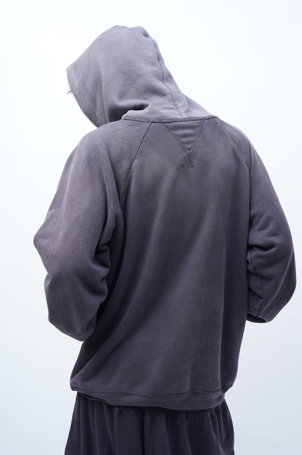 FARRELL -Distressed Sweat Hoodie-