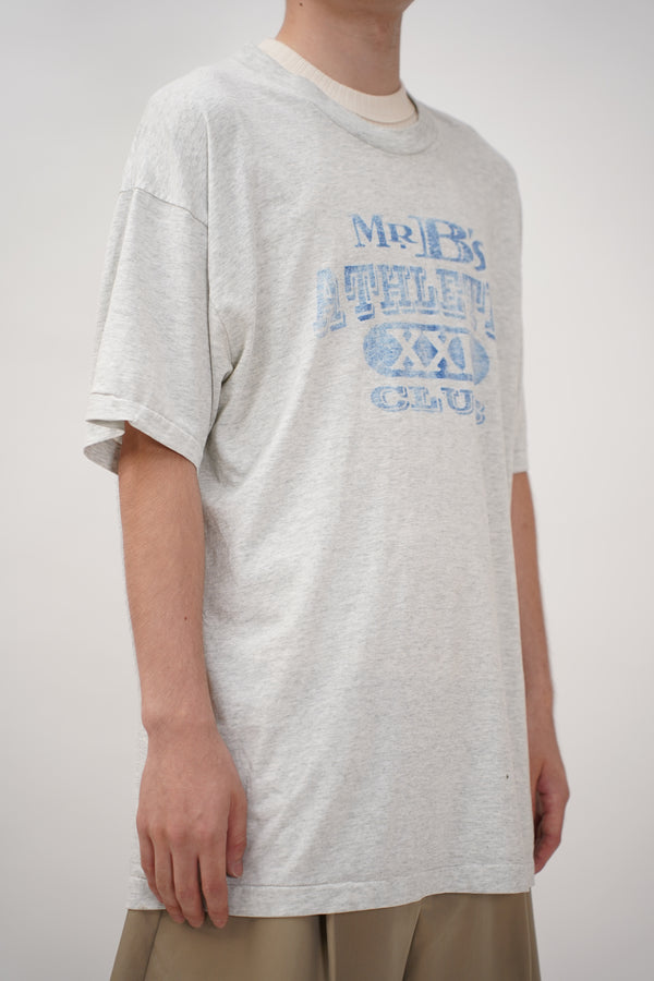 90's "Fruit of The Loom" -"Mr. B's Athletic Club" S/S Tee-