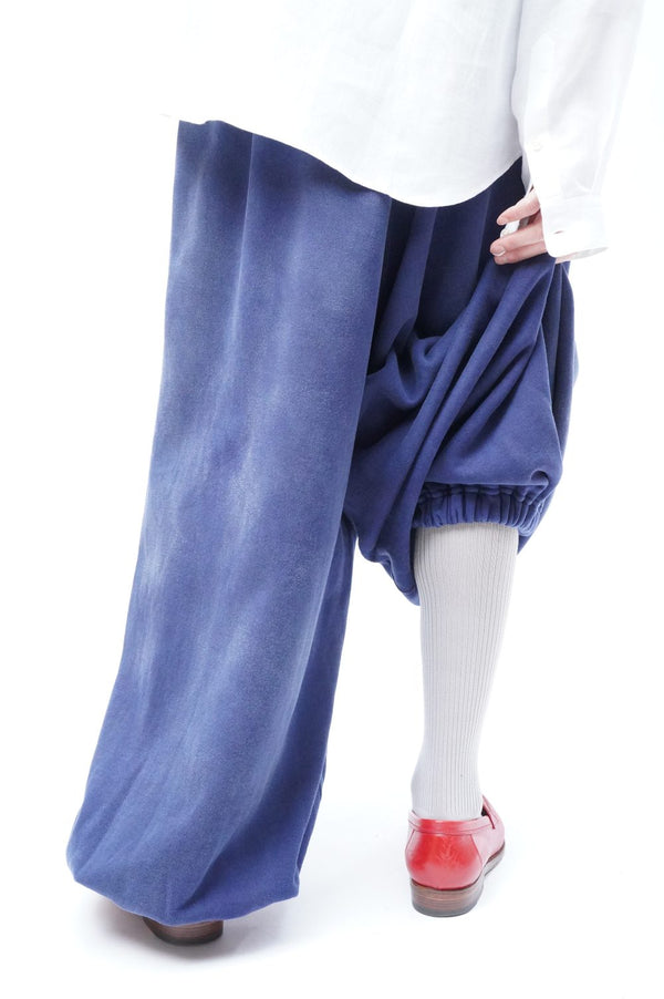 ZOOM -Distressed Sweat Zouave Pants-