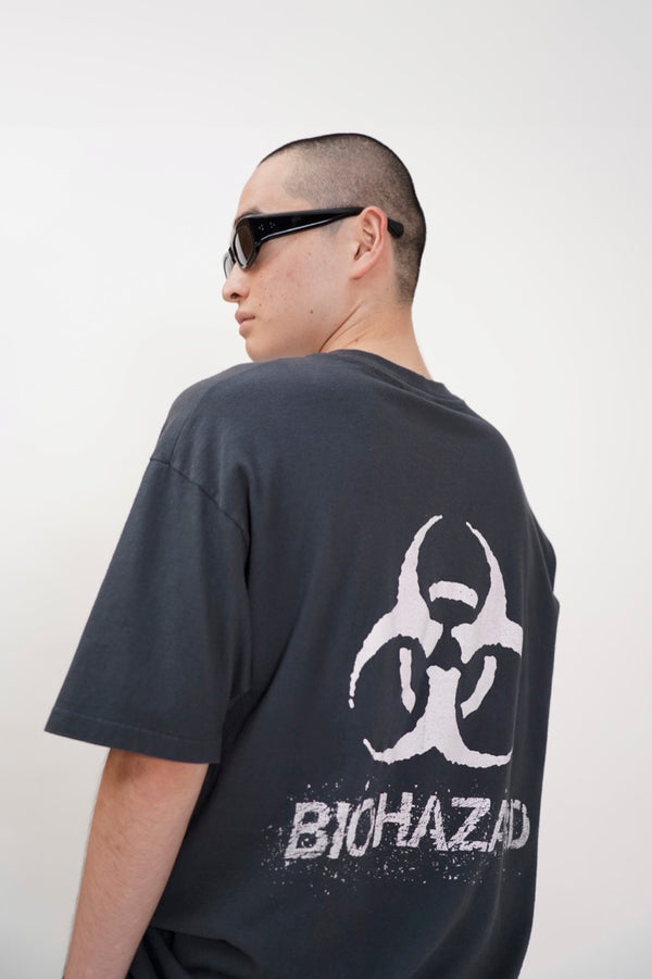 90's "Hanes" -"BIOHAZARD" S/S Tee-