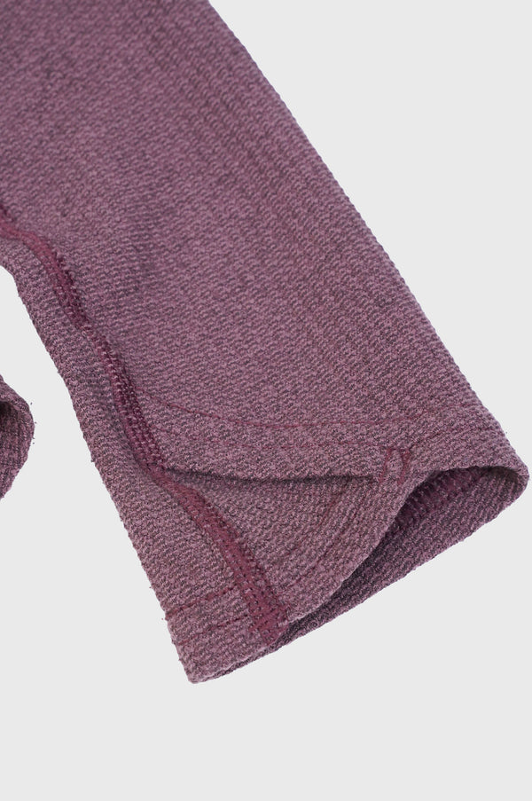 "UNKNOWN" -High Neck Thermal Pullover-