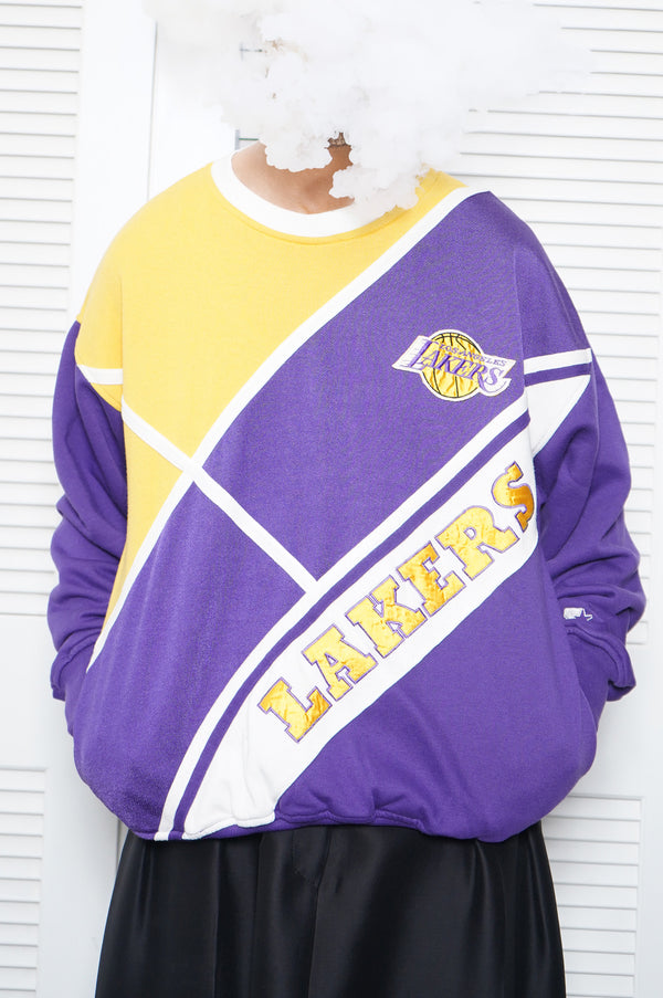 90's "STARTER" -"LOS ANGELS LAKERS" Sweat Shirt-
