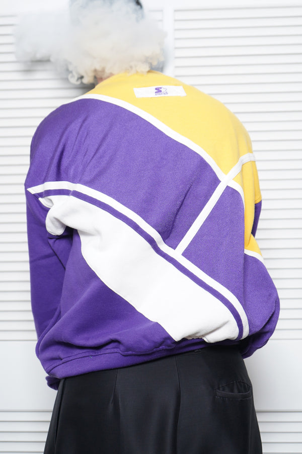90's "STARTER" -"LOS ANGELS LAKERS" Sweat Shirt-