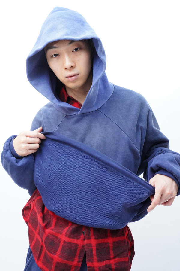FARRELL -Distressed Sweat Hoodie-