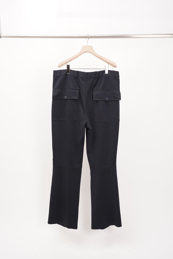 "Marithé François Girbaud" -Poly/Cotton Wide Pants-