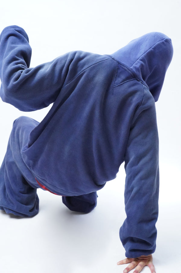 FARRELL -Distressed Sweat Hoodie-