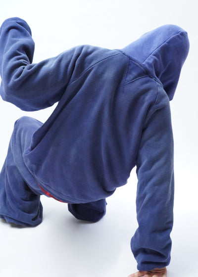 FARRELL -Distressed Sweat Hoodie-