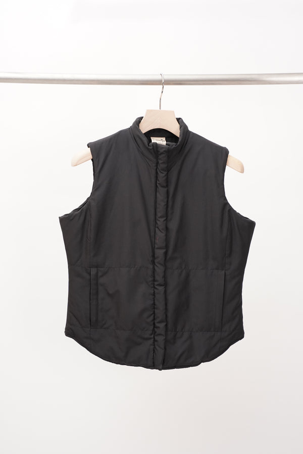 90's "Levi's SILVER TAB" -Padded Zip Up Vest (Reversible)-