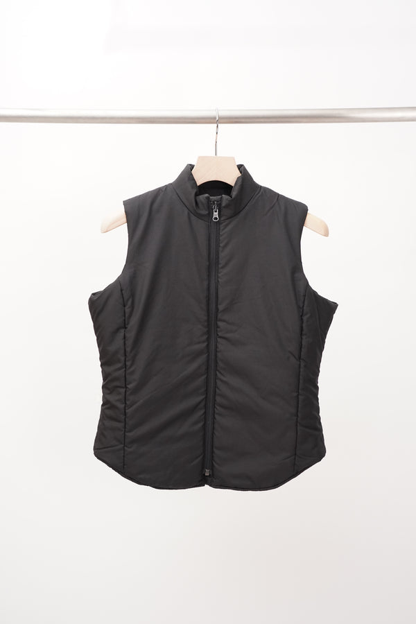 90's "Levi's SILVER TAB" -Padded Zip Up Vest (Reversible)-