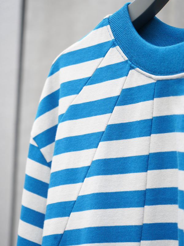 "Aris Tatalovich" -DART NECK STRIPE T-SHIRT-