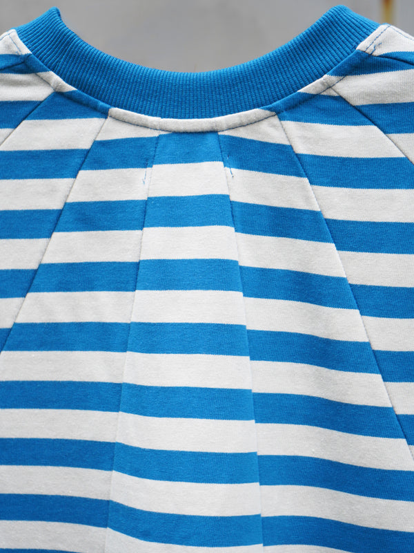 "Aris Tatalovich" -DART NECK STRIPE T-SHIRT-