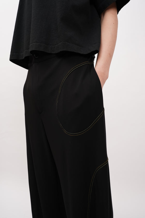 "Eckhaus Latta" -Designed Stretch Jersey Pants-