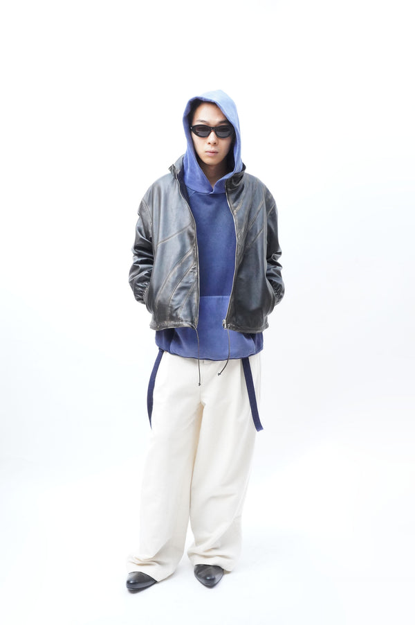 FARRELL -Distressed Sweat Hoodie-