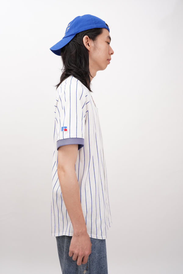 80's "CHICAGO CUBS" -Spangle Logo S/S Baseball Shirts-