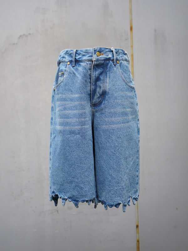 "Aris Tatalovich" -RIPPED SHORTS- [INDIGO]