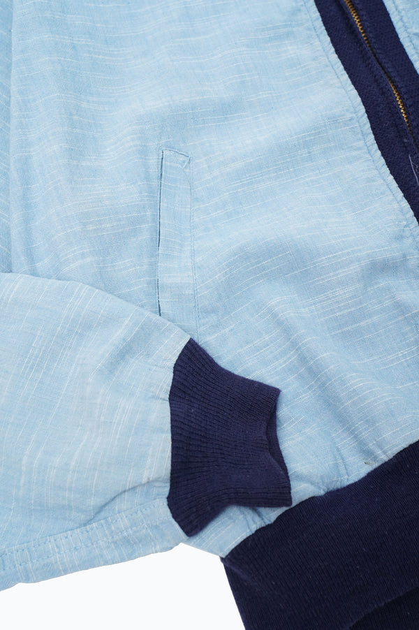 60's "WIND WARD" -"KASURI" Cotton Zip-up Blouson-