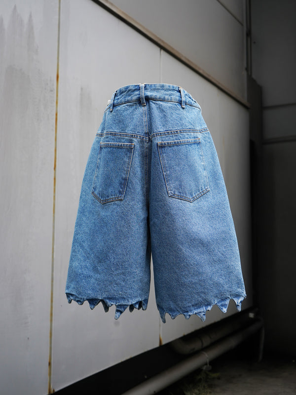 "Aris Tatalovich" -RIPPED SHORTS- [INDIGO]