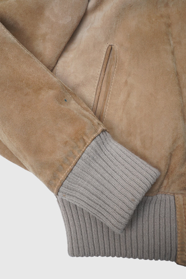 70's "UNKNOWN" -Suede Blouson-