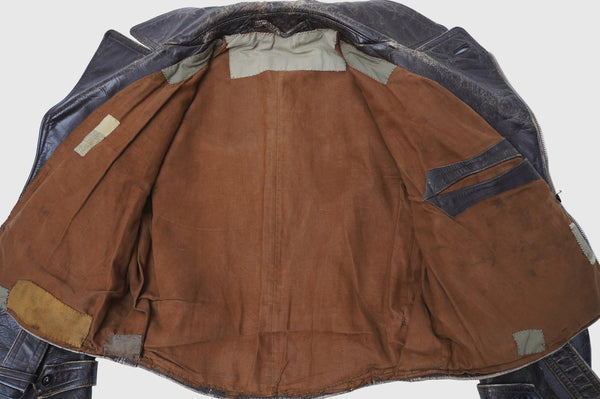 60's "UNKNOWN" -Double Riders Jacket-