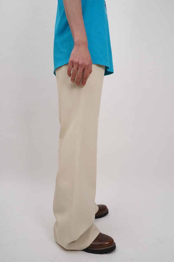 70's "UNKNOWN" -Gabardine Flare Pants-