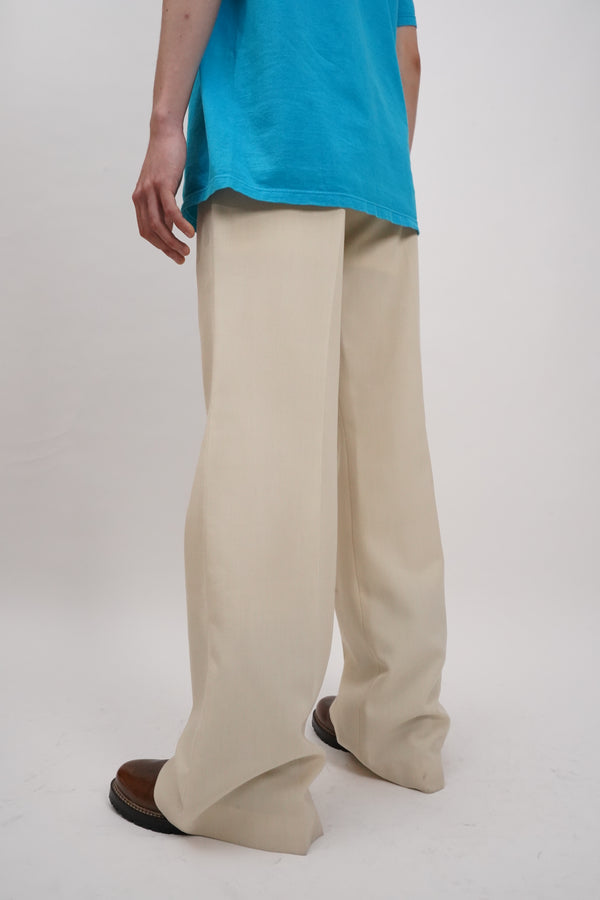 70's "UNKNOWN" -Gabardine Flare Pants-