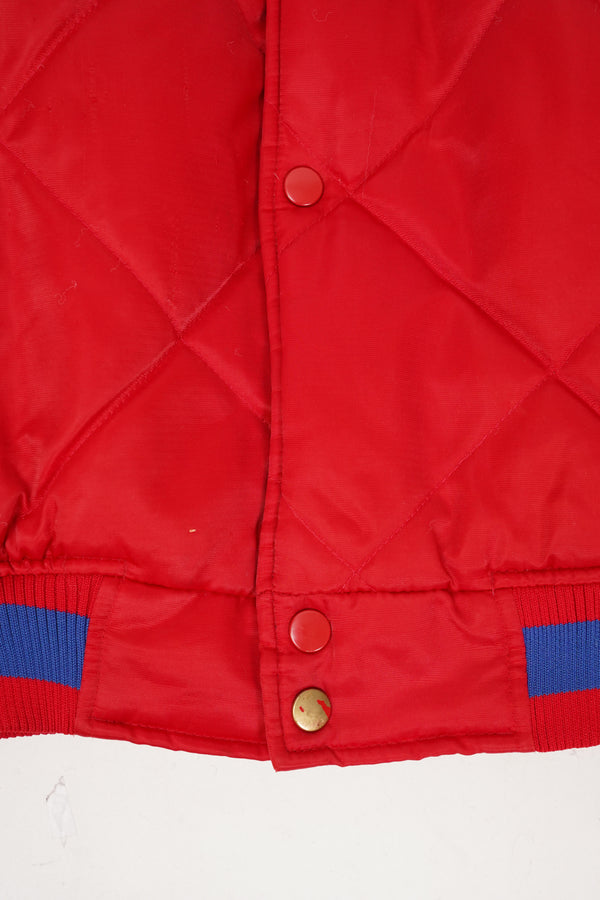 "Hardwood Classics (Majestic)" -76ers Nylon Padding Stadium Jacket-