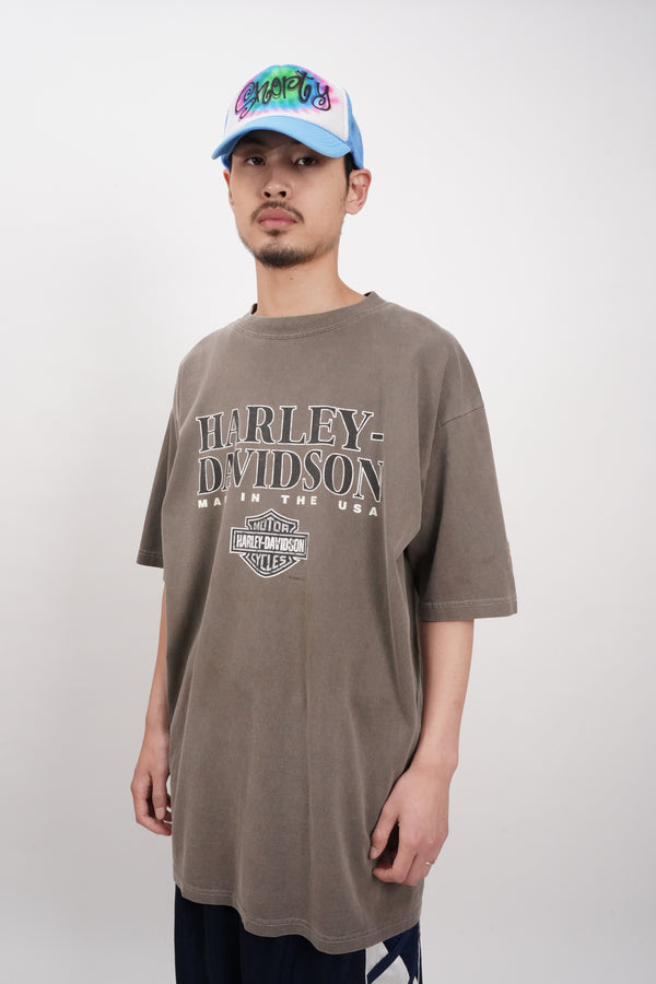 90's "HARLEY DAVIDSON“ -Logo Print S/S Tee-