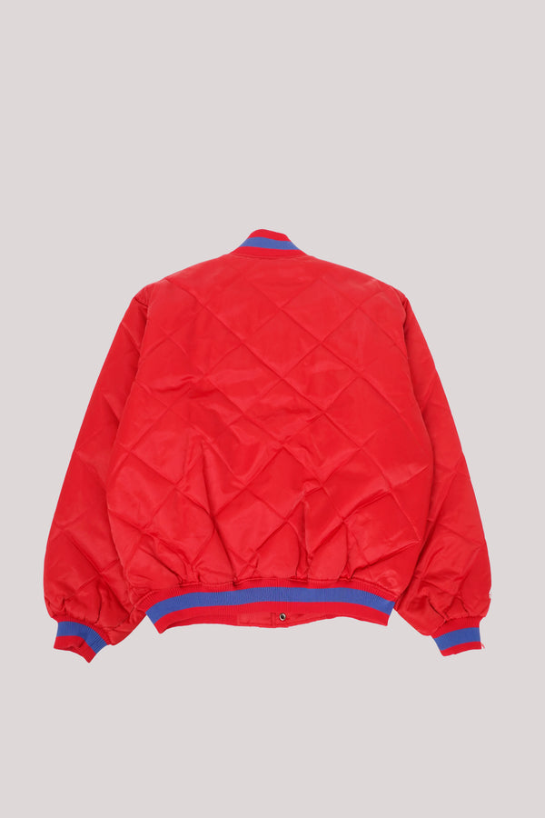 "Hardwood Classics (Majestic)" -76ers Nylon Padding Stadium Jacket-