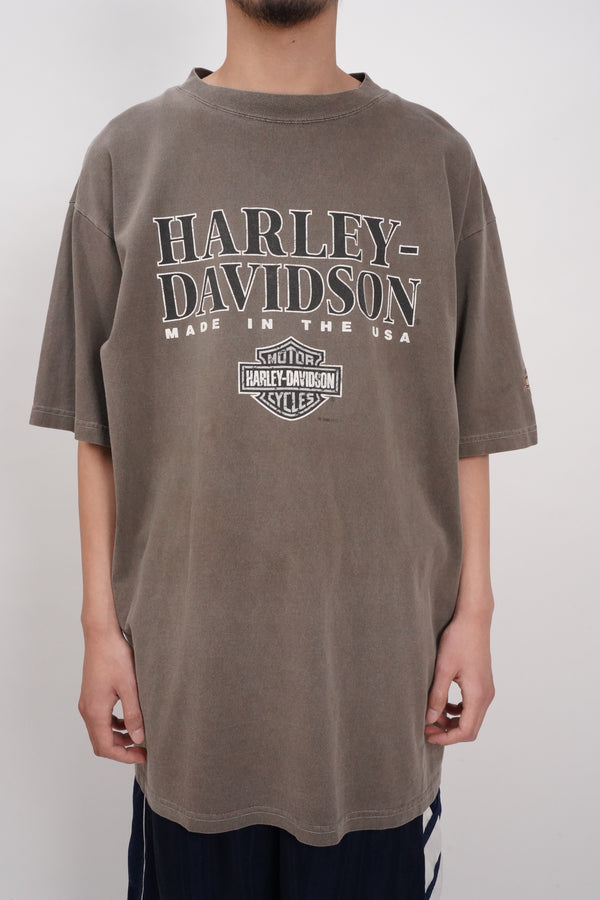 90's "HARLEY DAVIDSON“ -Logo Print S/S Tee-