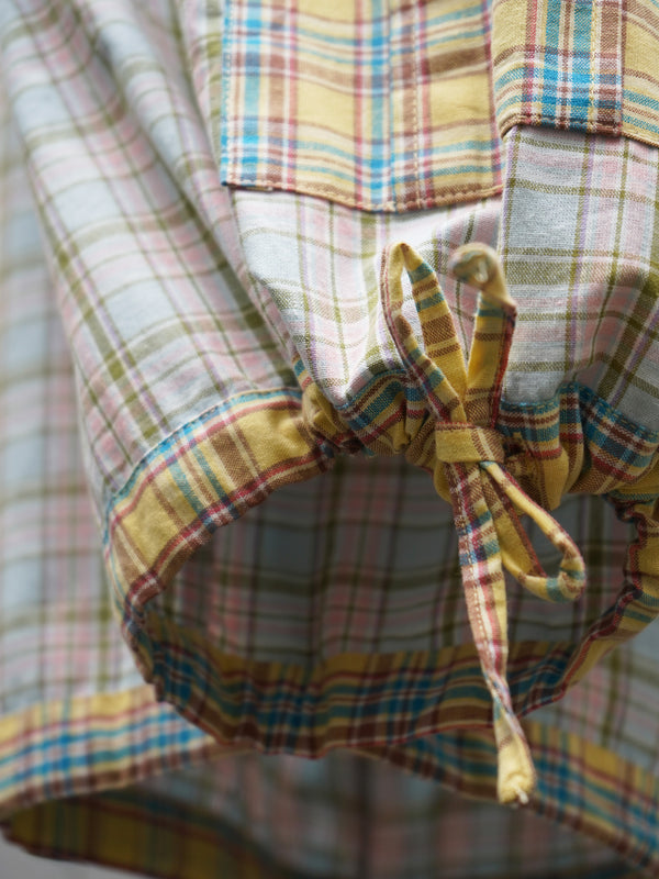 "Aris Tatalovich" -PLAID CARGO SHORTS-