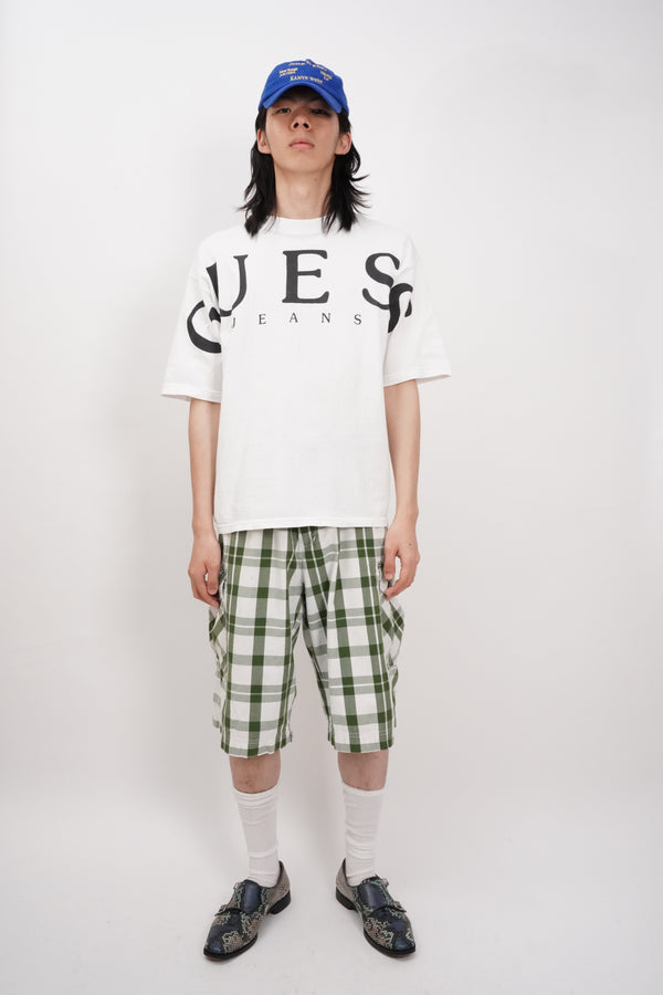 90's "GUESS" -Logo Print S/S Tee-