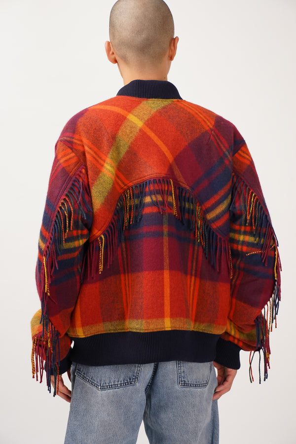 BLANKET BOMBER JACKET