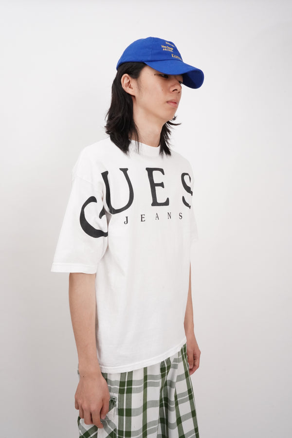 90's "GUESS" -Logo Print S/S Tee-