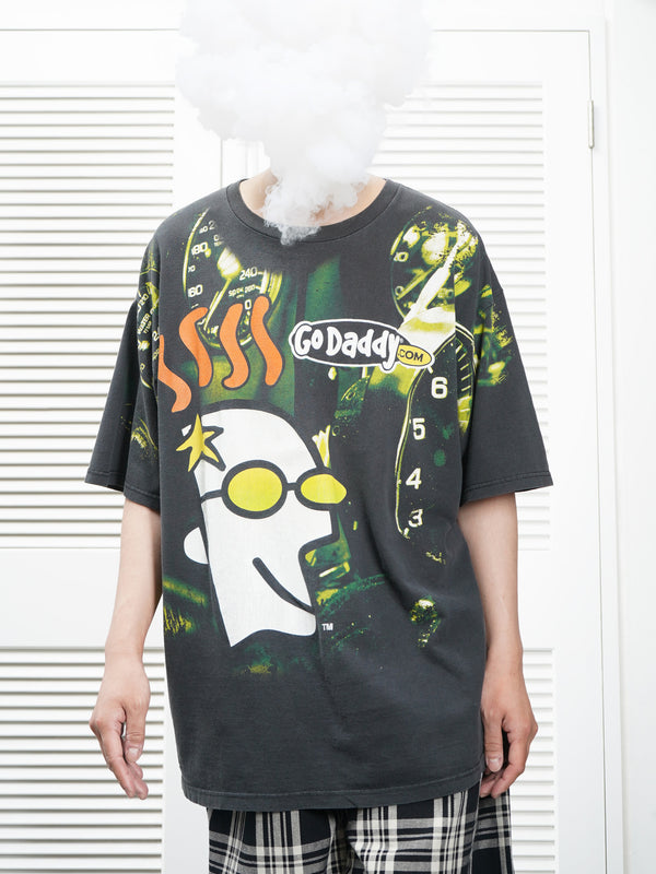 "NASCAR × GoDaddy × Hendrick" -All-over Printed S/S Tee-