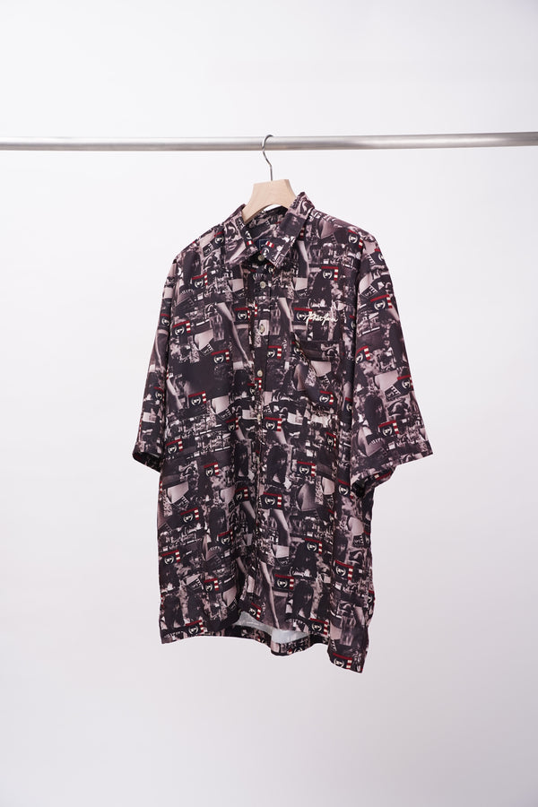 "PHAT FARM" -Multi Photo Printed S/S Shirt-