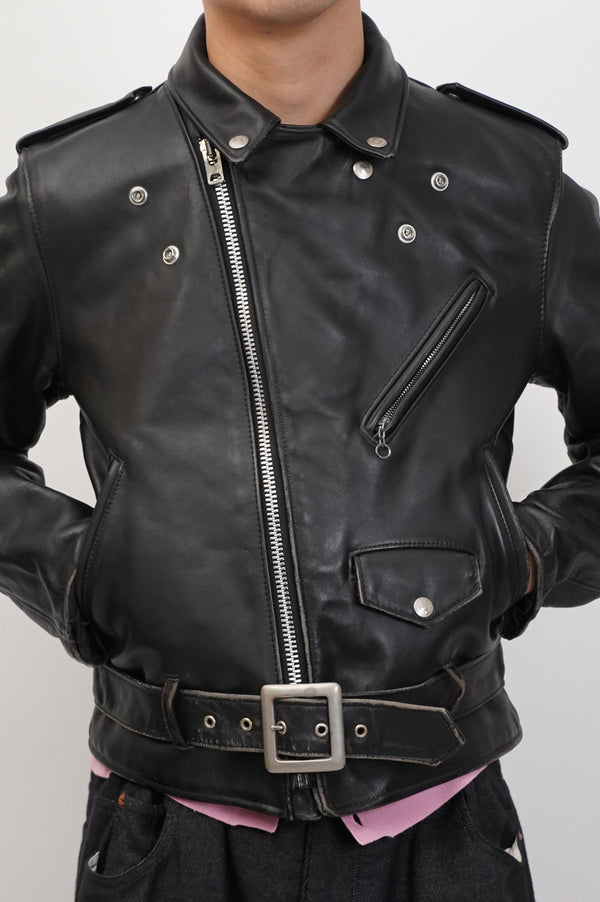 80's "Schott" -"PERFECTO" Double Riders Jacket-