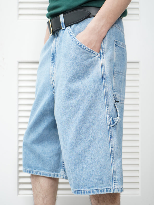 90's "Levi's L2" -Baggy Denim Painter Shorts-