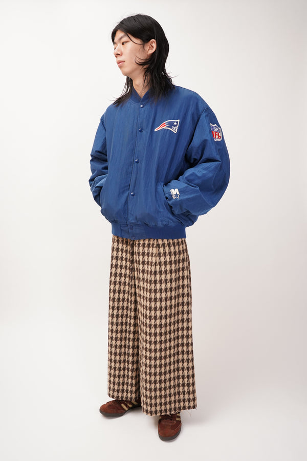 "Unknown" -Fleece Baggy Flair Pants-