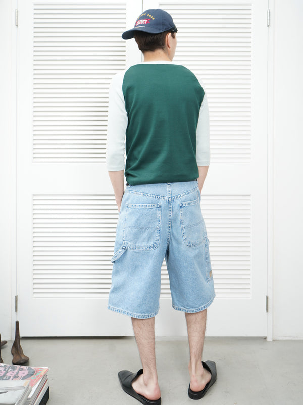 90's "Levi's L2" -Baggy Denim Painter Shorts-
