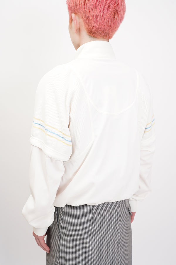 80's "Australian by L'ALPINA" -Detachable Sleeves Track Jacket-